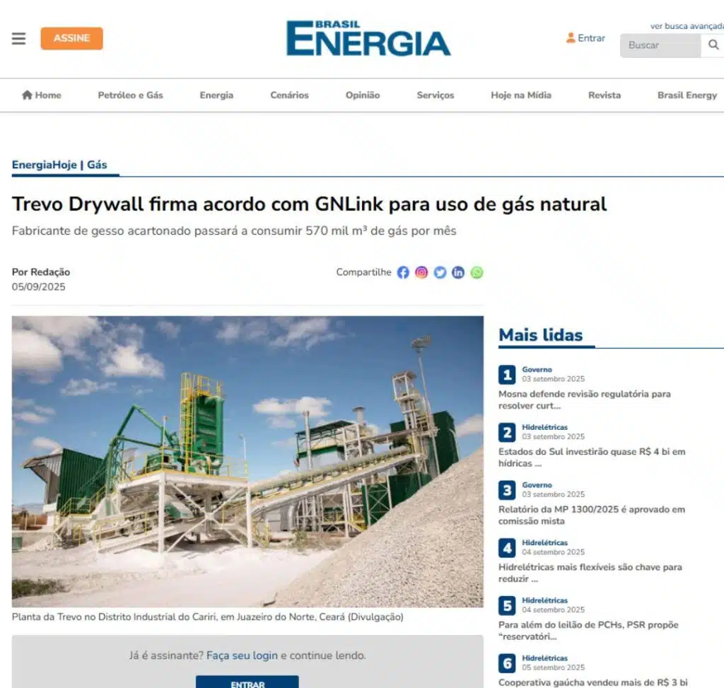 Brasil Energia e GN Link